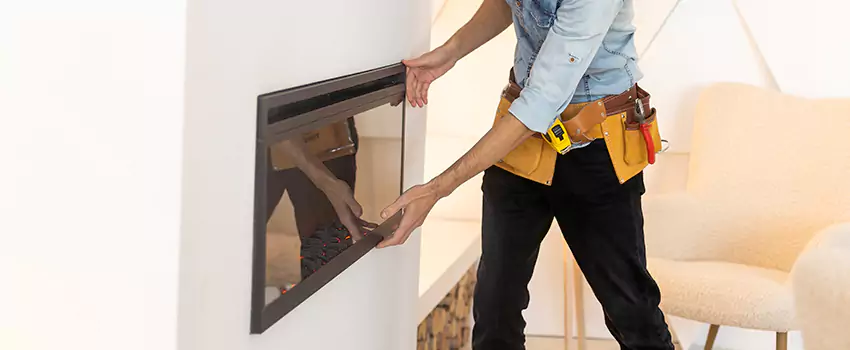 Metal Fireplace Installation in Ocoee, Florida