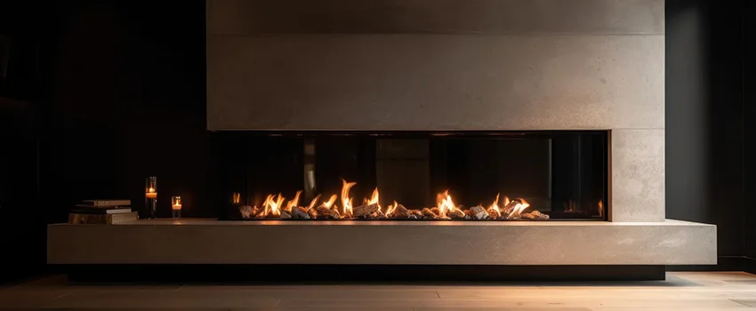 Gas Fireplace Ember Bed Design Services in Ocoee, Florida