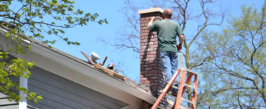 Vinyl and PVC Chimney Flashing Installation in Ocoee, FL