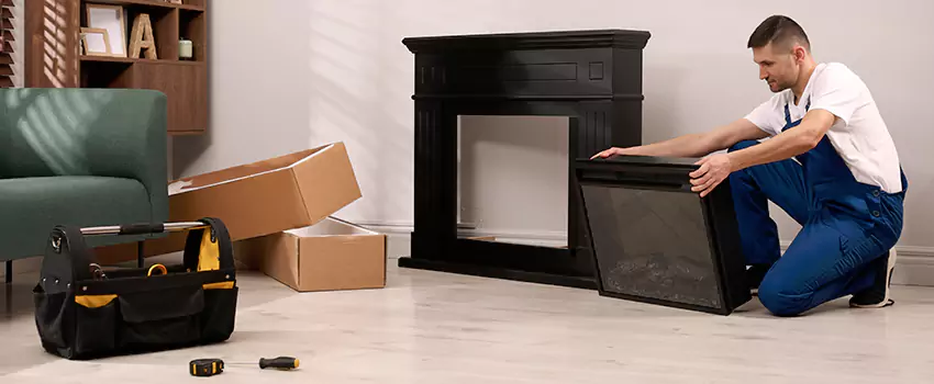 Old Rusted Metal Fireplace Repair And Replacement in Ocoee, FL